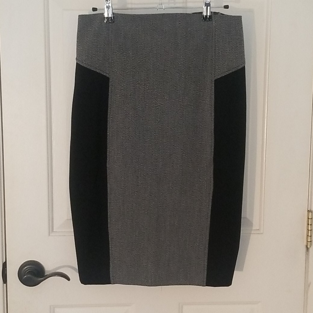 Express Color-Block Skirt